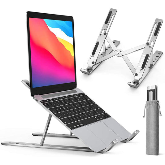 Adjustable Laptop Stand Folding Portable Bracket for Desk & Office