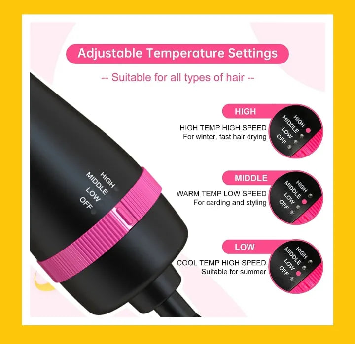 One Step 3 in 1 Hair Dryer and Styler