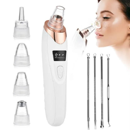 Electric Blackhead Remover Vacuum – Professional Pore Cleaner & Acne Removal Kit