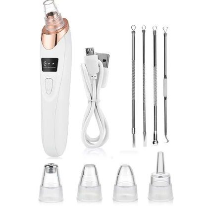 Electric Blackhead Remover Vacuum – Professional Pore Cleaner & Acne Removal Kit